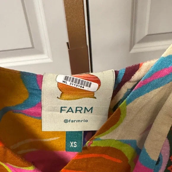 FARM Rio Pink Floral Mini Dress - Picture 2 of 5